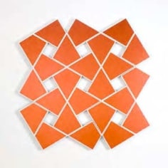 Cyrene VI: Copper, 2010. Acrylic on 24 canvases.
