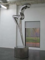WOMAN X, 2011, Polished Mirrored Steel