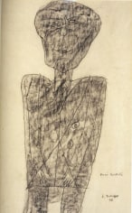 JEAN DUBUFFET, Portrait de Rene Bertele, 1946