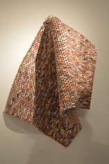 NOOR ALI CHAGANI, Hanging Rug (re-used bricks), 2014