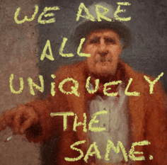 Uniquely the Same, 2023 &nbsp;, Oil On Board&nbsp;