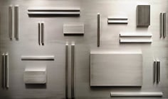 ARTHUR CARTER, Aluminum Elements Spaced According to Fibonacci, 2008 