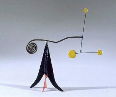 Untitled 1953 painted metal and steel wire