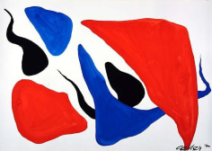 Untitled 1970 gouache on paper
