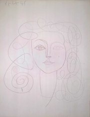 Pablo Picasso Portrait de Femme (Francoise Gilot)
