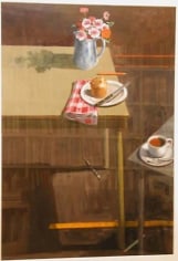 Paul Wonner Studio Two Tables Popover and Coffee, 2000
