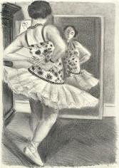  Danseuse refl&eacute;t&eacute;e dans la glace, 1927, 