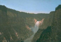Stephen Hannock Study: Yellowstone Falls 1872-1997, 1997