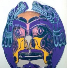 Andy Warhol Cowboys and Indians: Northwest Coast Mask, 1986