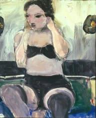 Richard Diebenkorn Untitled (Woman in Black Underwear)