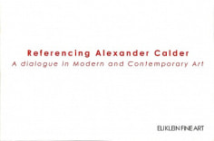 Referencing Alexander Calder