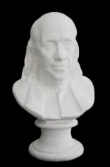 Li_Hongbo_Bust_of_Franklin_Paper_56x38x27cm_2018