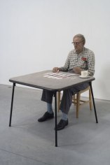 DUANE HANSON Old Man Playing Solitaire, 1973