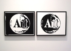 ANDY WARHOL Black &amp;amp; White Paintings 1985-86, Van de Weghe Fine Art