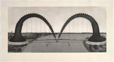 Claes Oldenburg Screwarch Bridge (State II), 1980