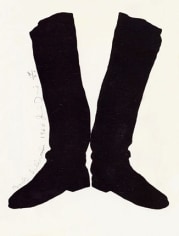 Jim Dine Boots Silhouettes, 1965