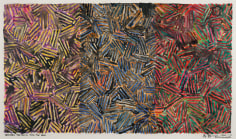 Jasper Johns, Between the Clock and the Bed, 1980 and 1988.