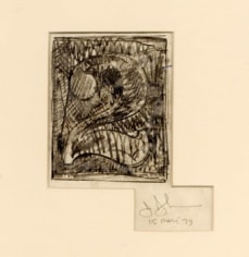 Jasper Johns Figure 2, 1973