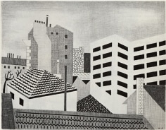 Niles Spencer,&nbsp;White Factory, 1928.