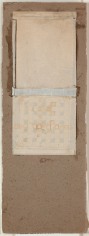 Robert Rauschenberg,&nbsp;Untitled [checkerboard], c. 1952.
