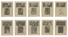 Jasper Johns, 0-9, 1963.