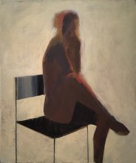 CHASE-Jamie_Seated Figure_acrylic on canvas_36x30 inches