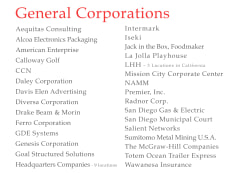 General Corporations
