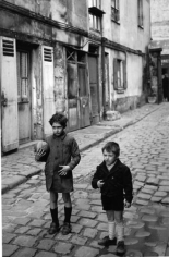 Two Boys, Paris 1950 Gelatin silver print