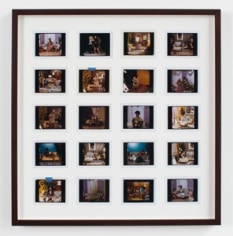 Mickalene Thomas, Polaroid Series #9, 2012, Digital Polaroid Prints, 3.5 x 4.2 inches each, Edition of 3.