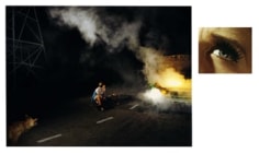 Alex Prager, 11:45pm, Griffith Park and Eye # 4 (Roadside Victim) , from the series Compulsion, 2012