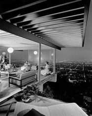 Julius Shulman, Case Study House #22, Los Angeles, CA, (Pierre Koenig), 1960, 24 x 20 inch gelatin silver print, Signed and dated on verso
