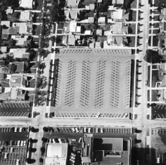 Parking Lots (5000 W. Carling Way) #5, 1967-99, 15 x 15 inch Gelatin Silver Print, Initialed and editioned on verso, Edition 23/3