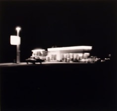 from Gas Stations portfolio (10 prints), 1962, Gelatin Silver Print, Printed 1989, 3/25, available as 10 print portfolio. Please call for price.