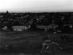 Robert Adam, Dusk, West Denver, Colorado, 1973, 6 x 7 inch gelatin silver print. Printed in 1988., Signed, titled, and dated on verso, LUM24613