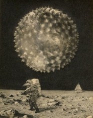 Lunar Study #65, 2004, mixed media, 11 x 8.5 inches, edition of 25