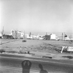 Ed Ruscha, Vacant Lots Portfolio, 1970, 22 x 22 inch, 2/4 Gelatin Silver Prints (only sold together), mounted to board, Printed in 2003, Edition 7/35