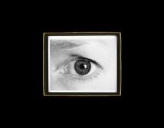 Anne Collier, &quot;Eye (Black and White), 2009&quot;, 37 1/8 x 47 1/2 inch C-print, Edition of 5