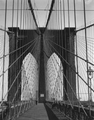 Brooklyn Bridge, New York 1946 Gelatin silver print