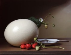 Strawberries and Ostrich Egg, 2007, 17 x 23 inch, chromogenic print, Edition of 7, Signed, titled, dated and editioned on label on verso
