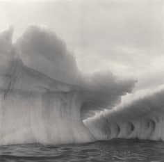 Lynn Davis, Iceberg XII, Disko Bay, Greenland, 2004, 28 x 28&rdquo; Gelatin silver print, Edition 6/10