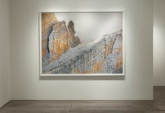 Installation view,Olivo Barbieri: The Dolomite Project, Yancey Richardson Gallery, February 16- March 31, 2012