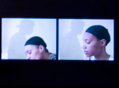 LaToya Ruby Frazier, Momme Portrait Series (Heads), 2008. Digital Video Transfer to DVD, Color, Silent, 2:00 Minutes.