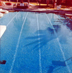 Nine Swimming Pools (pool six), 1967, 16 x 16 inch Color Coupler Print, Signed, dated and editioned on verso, Executed in 1968 and printed in 1997