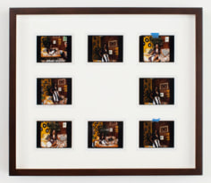 Mickalene Thomas, Polaroid Series #6, 2012, Digital Polaroid Prints, 3.5 x 4.2 inches each, Edition of 3.