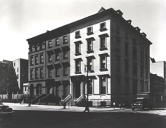 Fifth Avenue Houses, Numbers 4, 6 and 8, New York, 1936, 15 x 19 inch Gelatin Silver Print, Signed on the lower right side on the board