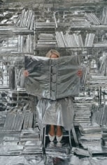Lost in my Life (wrapped books), 2010, Pigment Print, available: 30 x 20 inches, Edition of 6; 56 x 35 inches, Edition of 6; 90 x 60 inches, Edition of 3