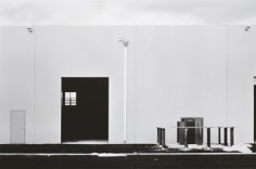 Lewis Baltz, &quot;West Wall, Nursery Supplies,&quot; 1974, from the &quot;New Industrial Parks&quot; portfolio, Vintage Gelatin Silver print, Image size 6 x 8 7/8 inches, Sheet size 8 x 10 inches, Edition of 21