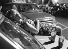 Athens, GA (Girl on Hood of Car), 1996 &nbsp;Gelatin silver print, please inquire for available sizes