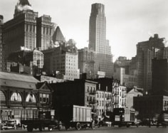 West Street, 1936, 16 x 20/24 x 30  inch Silver Print, Edition of 60, Signed on mount