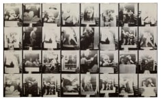 Untitled, PB #1011,&nbsp;1975. Vintage gelatin silver photobooth prints, 7 7/8 x 12 1/2&nbsp;inches.